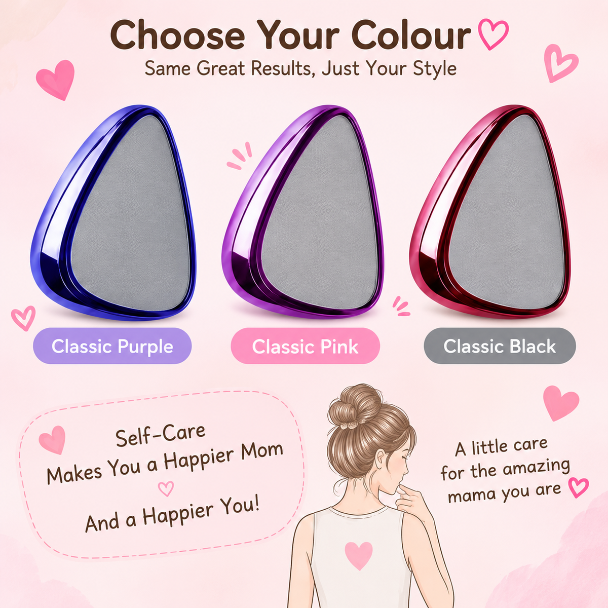 💕 Little Nestlings™ MamaGlow Painless Hair Eraser