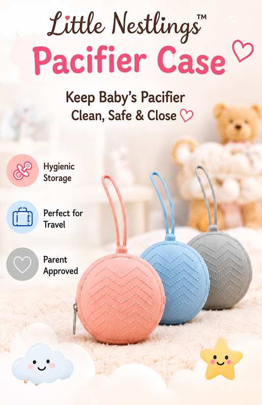 🍼 Little Nestlings™ CleanNest Pacifier Case