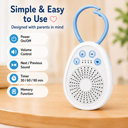 The Sleep Companion — Baby White Noise Machine