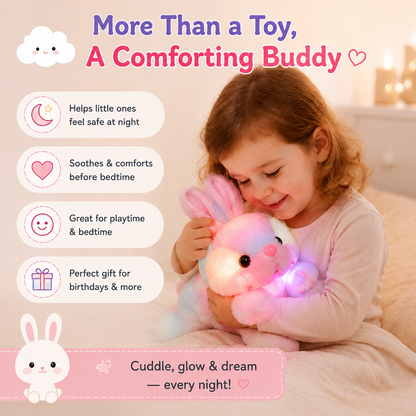 🐰 Little Nestlings™ DreamGlow LED Bunny Cuddle Light ✨💗