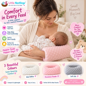 🤱 Little Nestlings™ CuddleNest Nursing Arm Pillow