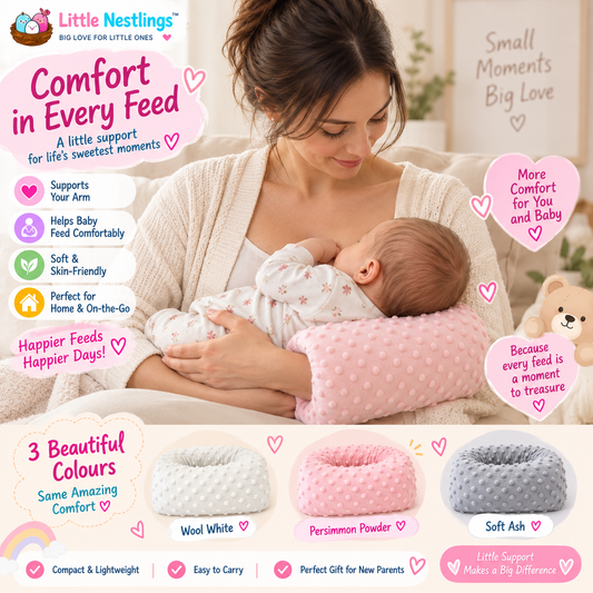 🤱 Little Nestlings™ CuddleNest Nursing Arm Pillow
