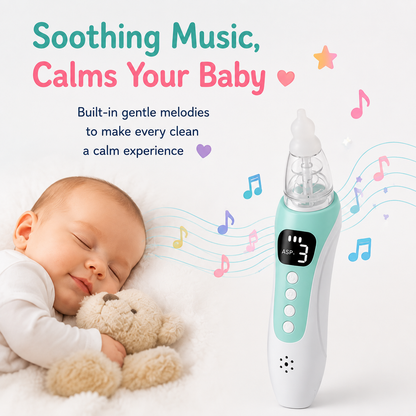 👶💚 Little Nestlings™ BreatheEasy Baby Nasal Aspirator