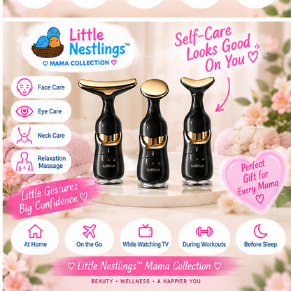 💕 Little Nestlings™ MamaSculpt 3-in-1 Facial & Neck Massager