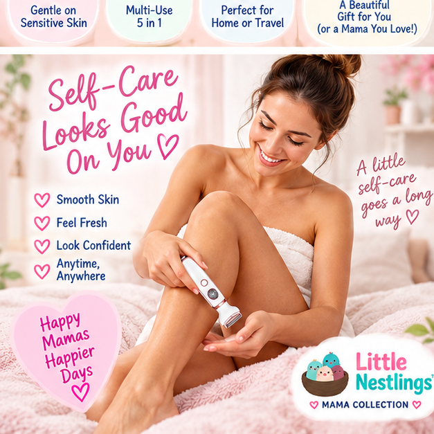 💕 Little Nestlings™ MamaGlow 5-in-1 Beauty Trimmer