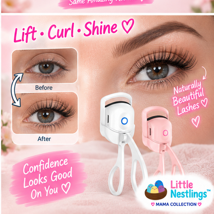 💕 Little Nestlings™ MamaLash Heated Electric Eyelash Curler