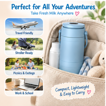 ❄️ Little Nestlings™ MamaChill 24H Breast Milk Cooler