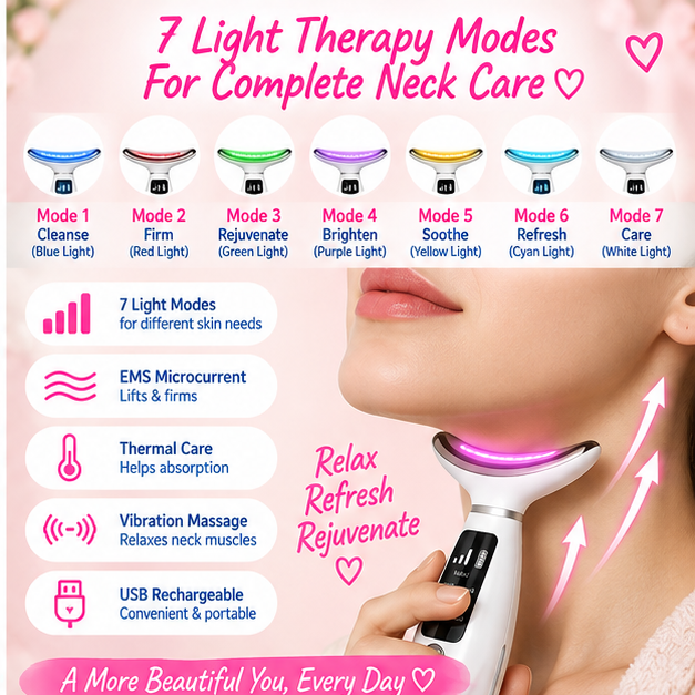 💕 Little Nestlings™ MamaNeck 7-Mode Neck Beauty Device