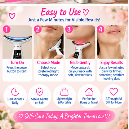 💕 Little Nestlings™ MamaNeck 7-Mode Neck Beauty Device