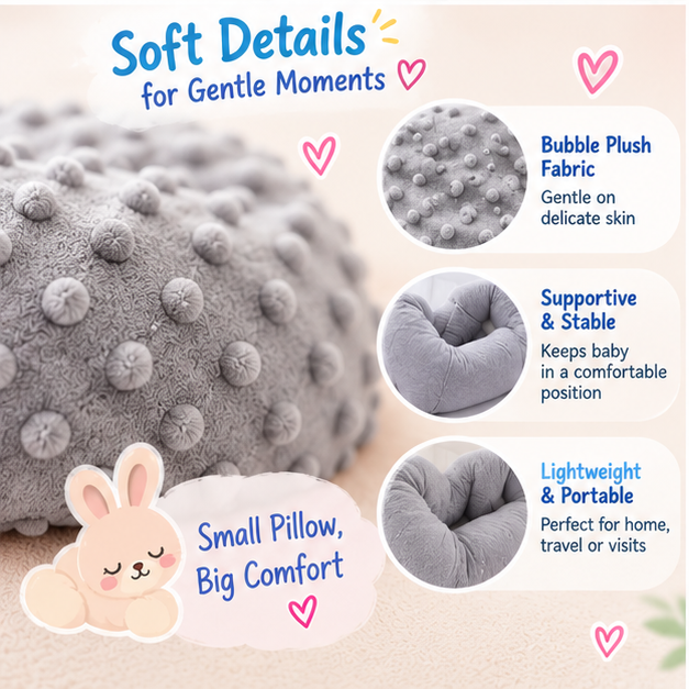 🤱 Little Nestlings™ CuddleNest Nursing Arm Pillow