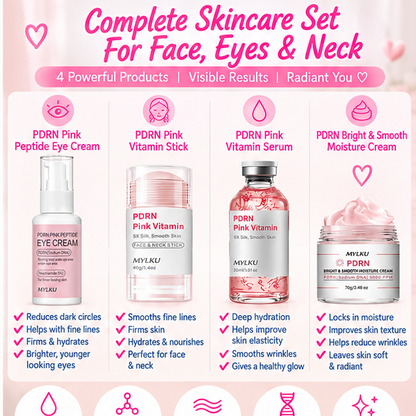 💕 Little Nestlings™ MamaRadiance 4-Piece PDRN Skincare Set