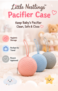 🍼 Little Nestlings™ CleanNest Pacifier Case
