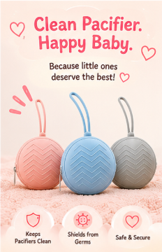 🍼 Little Nestlings™ CleanNest Pacifier Case