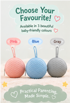🍼 Little Nestlings™ CleanNest Pacifier Case