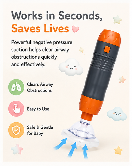🛡️ Little Nestlings™ BreatheSafe Anti-Choking Emergency Device