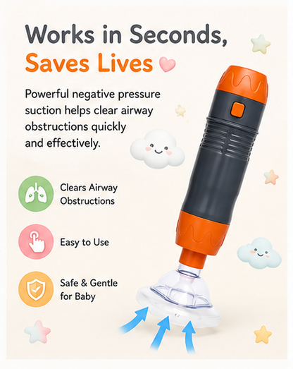 🛡️ Little Nestlings™ BreatheSafe Anti-Choking Emergency Device