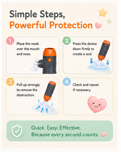 🛡️ Little Nestlings™ BreatheSafe Anti-Choking Emergency Device