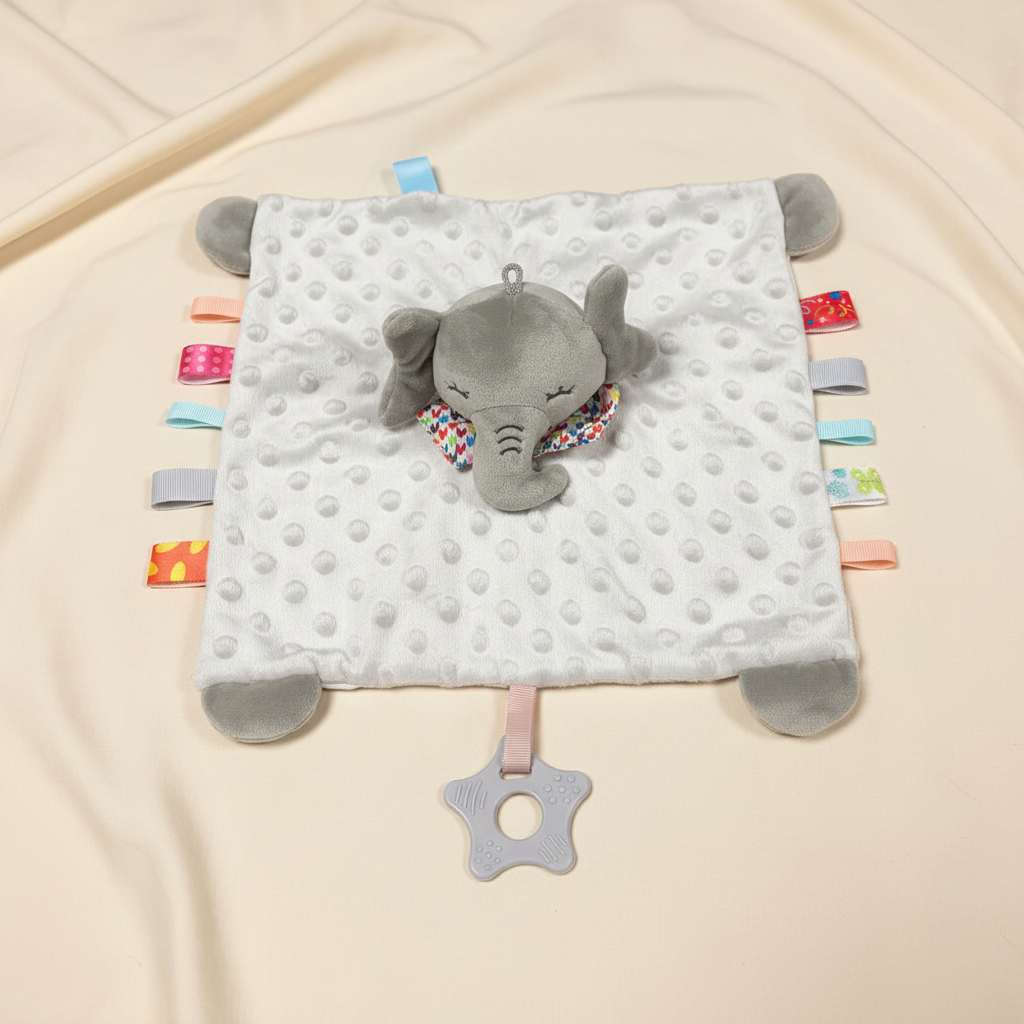 Elephant Comforter — Professional Studio Shot