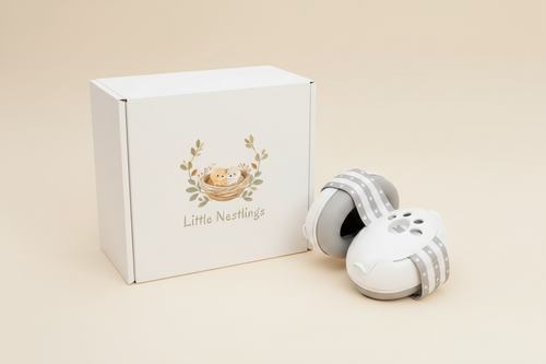 Little Nestlings Baby Ear Muffs Packaging