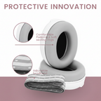 Little Nestlings Ear Muffs Protective Innovation - Full Dusty Rose