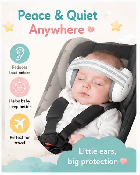 Baby Noise-Reducing Ear Muffs