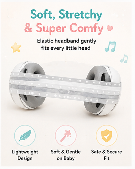 Baby Noise-Reducing Ear Muffs