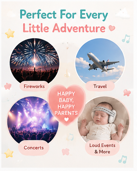 Baby Noise-Reducing Ear Muffs