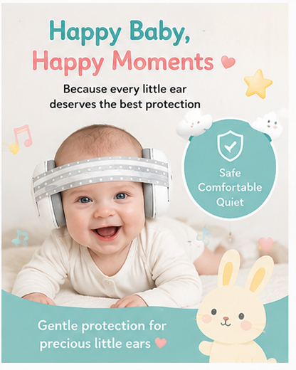 Baby Noise-Reducing Ear Muffs