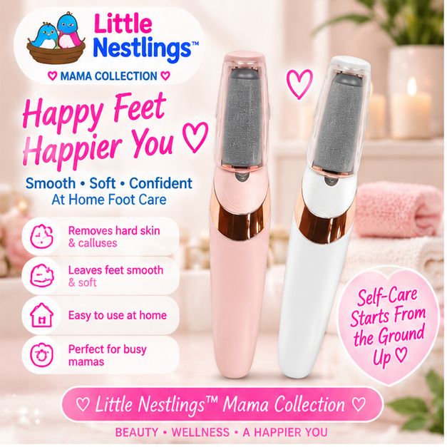 💕 Little Nestlings™ MamaSmooth Electric Foot Care Set