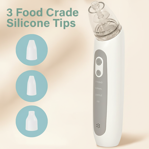 Nasal Aspirator — Little Nestlings Brand Background