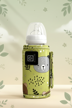 Olive Green Panda Warmer - Brand Background