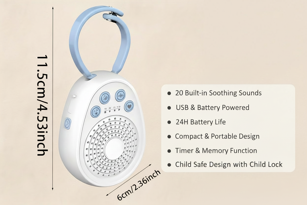 White Noise Machine Updated Features